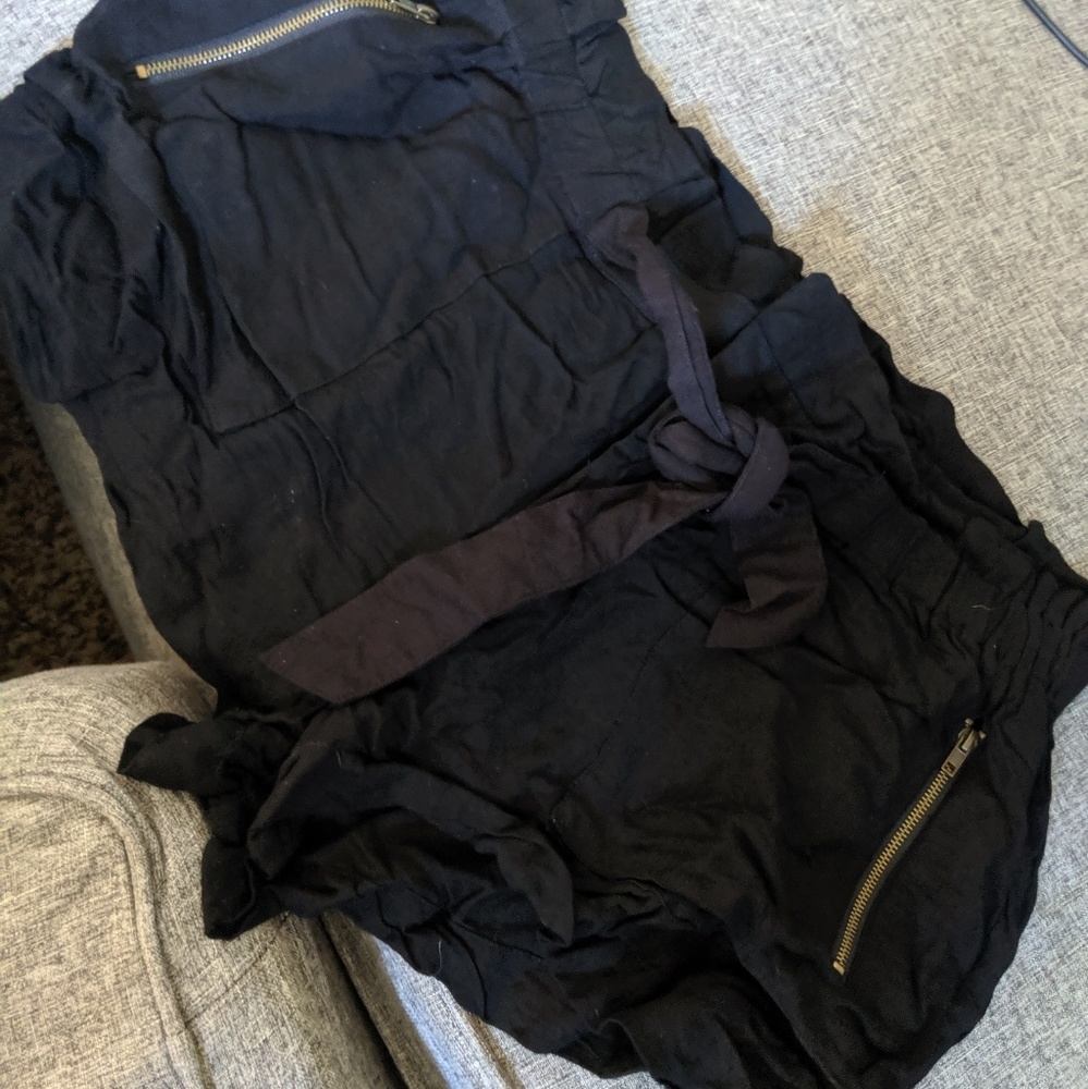 Black dress shorts